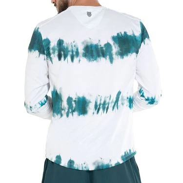 K-Swiss Tide Dye Long Sleeve Crew - Image 2