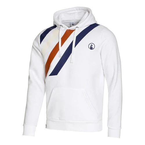 Quiet Please Retro Stripe Hoodie - Image 5