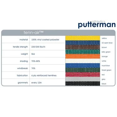 Putterman Tenn Air Windscreen (9 Ft X 60 Ft) - Image 2