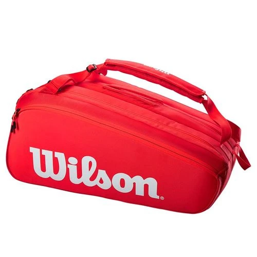 Wilson Super Tour Red 15 Pack Tennis Bag - Image 3