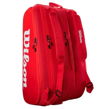 Wilson Super Tour Red 15 Pack Tennis Bag - Image 2